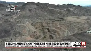 Neighbors seek answers on redevelopment of Three Kids Mine site