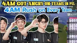 4AM Got Angry In PEL Rush on Every Team | Nv-XQF vs 4AM