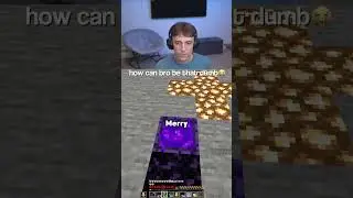 I think Dr. donut is the dumbest player of all time in Minecraft