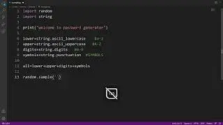 Random Password Generator in Python | Generate Random Password Using Python