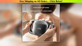 Smart Quickly Relieve Pain Relax Waist Massager 8/16/24 Multi-head Fascia Gun Strong Power Deep