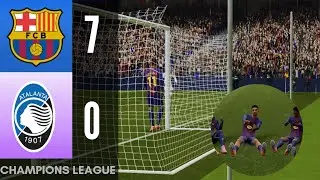 Atalanta tem dia pra esquecer, e Barcelona amassa os italianos | Champions League.