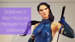Sideshow X-Men: Psylocke Premium Format Statue Unboxing