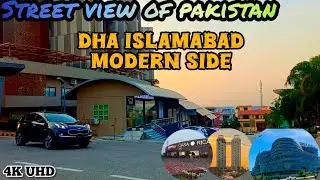 Modern side of pakistan||Street view of DHA Islamabad#pakistan#Modern#luxurylifestyle