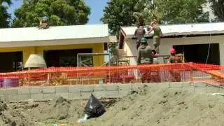 U.S. and Philippine Service Members Build School Building in Matangharon for BK 2016