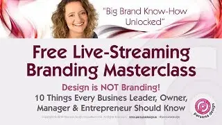 Persona Branding Accelerator Masterclasses - How to Build Your Standout Brand