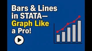 STATA Graphs Made Easy! | Bar & Line Chart Tutorial