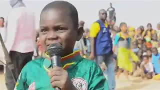 Patrick Kabré: Atelier silmandé au camp de réfugiés de  Mentao (Burkina Faso)