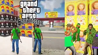 I FOUND the Chucky Warehouse in GTA San Andreas, Then me & the Boys got Active 🤛👊💥