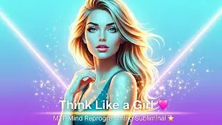 Think Like a Girl 💖 MTF Subliminal for Feminine Mindset