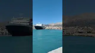 NISSOS RODOS departure from Chios port !!!