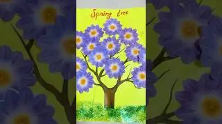 Spring tree activity//activity for kids