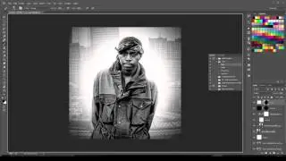 Photoshop CC | Mixtape Cover | Speed Art (Nas - Illmatic)