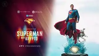 Superman (2025) - Superman with Krypto (Bonus) 1/3 Scale Statue by Prime 1 studio