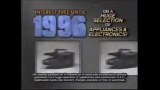 The Brick, 1995 Red Tag TV commercial - check out these 90s high end appliances 