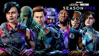 All Upcoming Operators Coming To Season Five Black Ops Cold War and Warzone