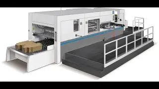 MHK-1650FC Automatic Die Cutting Machine With Stripping For Corrugated Cardboard - Keepon Machinery
