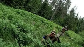 Pinned Down By Enemies - Attack & Defend - Woodland Airsoft Battle #airsoft