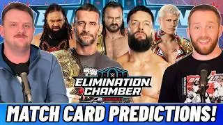 WWE Elimination Chamber 2026 Match Card Predictions!