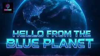 EDMCandy - Hello From The Blue Planet | Experimental EDM Techno Bass Odyssey