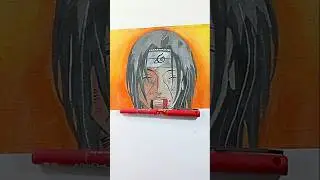 Drawing itachi Uchiha 🥺#shorts #anime #itachi #anishart