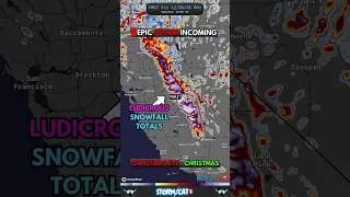 🚨An EPIC Storm is about to bring some INSANE Weather to California