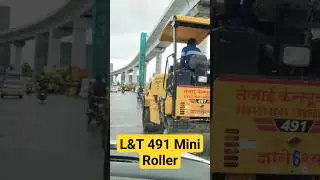L&T491 Double Drum Mini Roller Compactor #shorts #roller #machine