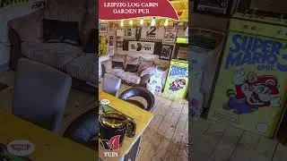 DIY Garden Shed Pub Log Cabin - Watford FC Themed #shorts