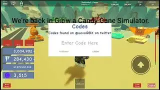 *INSANE STARTER CODE FOR GROW A CANDY CANE SIMULATOR!