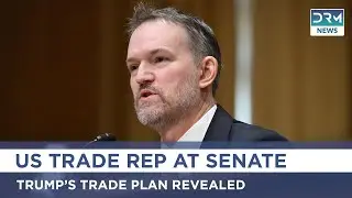 LIVE: Trade Rep Jamieson Greer Testifies on Trump&rsquo;s Trade Policy | Senate Finance Hearing | AC1G