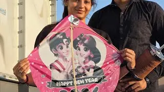Vlog -10 uttarayan ni moj ahemdabad ni uttarayan 2026 no mahol kyk avo hato...