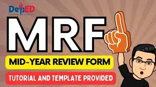 MID-YEAR REVIEW FORM (MRF) | DEPED FORM | ICT TECH GURU | IPCRF