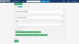 Contract management software | Sopima - Contract Card templates