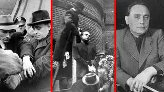 Ex&eacute;cution Publique Du Dictateur Nazi Qui A Tu&eacute; 80 000 Juifs &mdash; Ferenc Sz&aacute;lasi