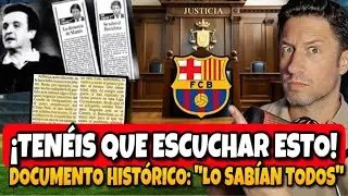 🚨💥&iexcl;TEN&Eacute;IS QUE ESCUCHAR ESTO DE NEGREIRA Y EL BARCELONA! DOCUMENTO HIST&Oacute;RICO: 