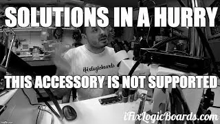 iPhone 6 This accessory may not be supported repair - Solutions in a Hurry