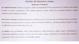 Importance of banking | Business Studies | व्यवसाय अध्ययन