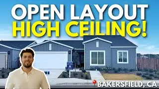 TOURING A BRAND NEW SPACIOUS HOME IN BAKERSFIELD, CA!! | $492,000