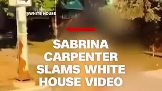 Sabrina Carpenter Fires BackPop star Sabrina Carpenter has sharply criticized the White House 