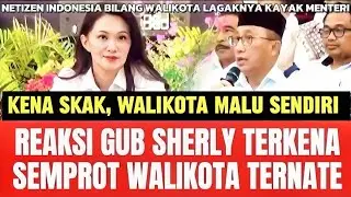 GUB SHERLY DI SEMPROT WALIKOTA TERNATE, SETAHUN JADI GUBERNUR, BELUM KUNKER KE KOTA TERNATE. 