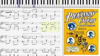 Pickaninny Capers by Theron C. Bennett (1902, Ragtime piano)