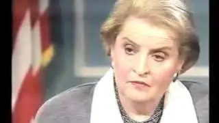 Death of 500,000 Innocent Children is Worth It - We Want Oil - Madeline Albright