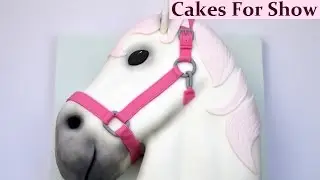 Making a Horse Head Cake