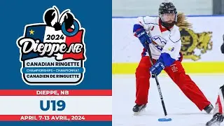 CRC 2024 - Dieppe UniPlex IGA (U19) Team Ontario vs. Team Nova Scotia