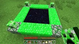 COMO HACER UN PORTAL A LA DIMENSIÓN DEL CREEPER | MINECRAFT VIDEOS