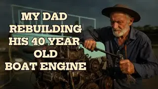 My Dad Rebuilds a 40-Year-Old Boat Engine…