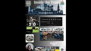 Newcastle vs Palace  - Relive the Match. Commentary Notes, Stop & Read. The Complete Works