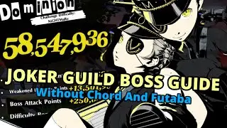 GLOBAL WEEK 1 F2P JOKER GUILD BOSS GUIDE!! Without Chord And Futaba!