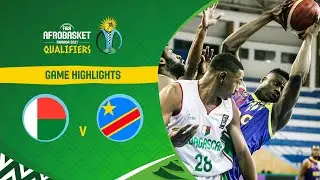 Madagascar - Congo DR | Highlights - FIBA AfroBasket 2021 Qualifiers