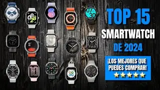 Los mejores RELOJES INTELIGENTES de 2024 ⌚ ¡Los más baratos, con mejor batería y más completos!